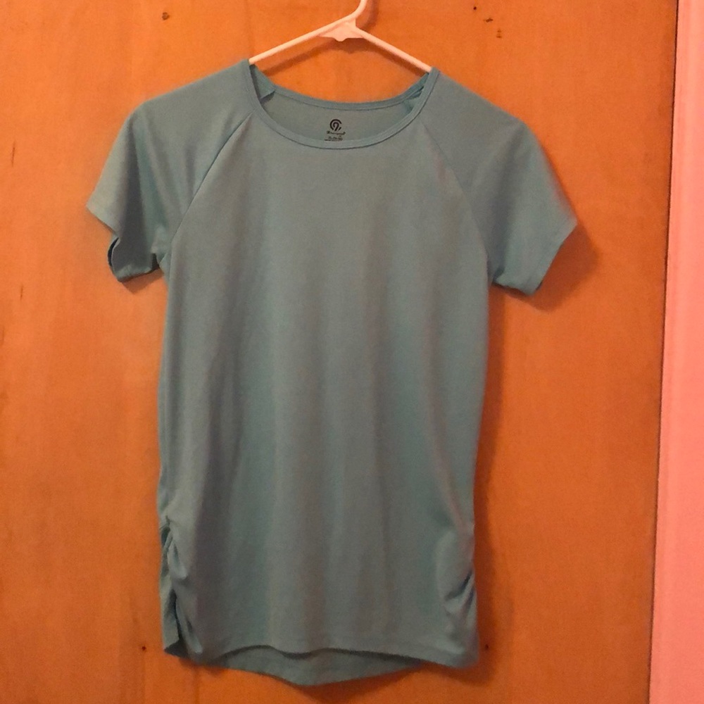 Blue Champion shirt